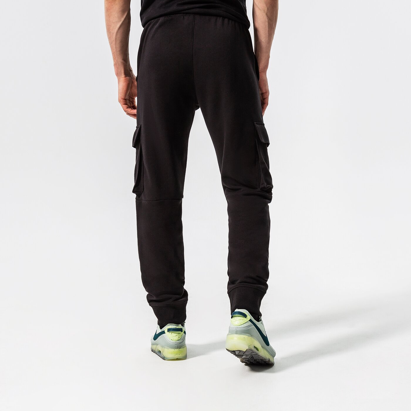 CHAMPION SPODNIE RIB CUFF CARGO PANT 217421KK001 Мъжки Цвят черен Модни