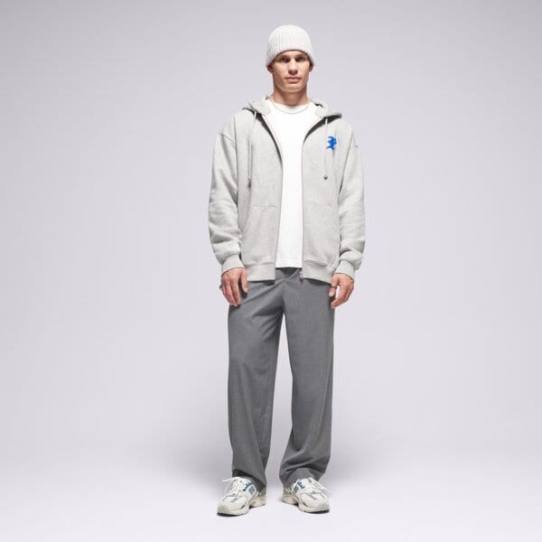 Мъжки суичър PROSTO СУИТЧЪР СЪС ЗАКОПЧАВАНЕ   ZIP HOODIE GHOTIC P GRAY kl252mswe2121 цвят сив