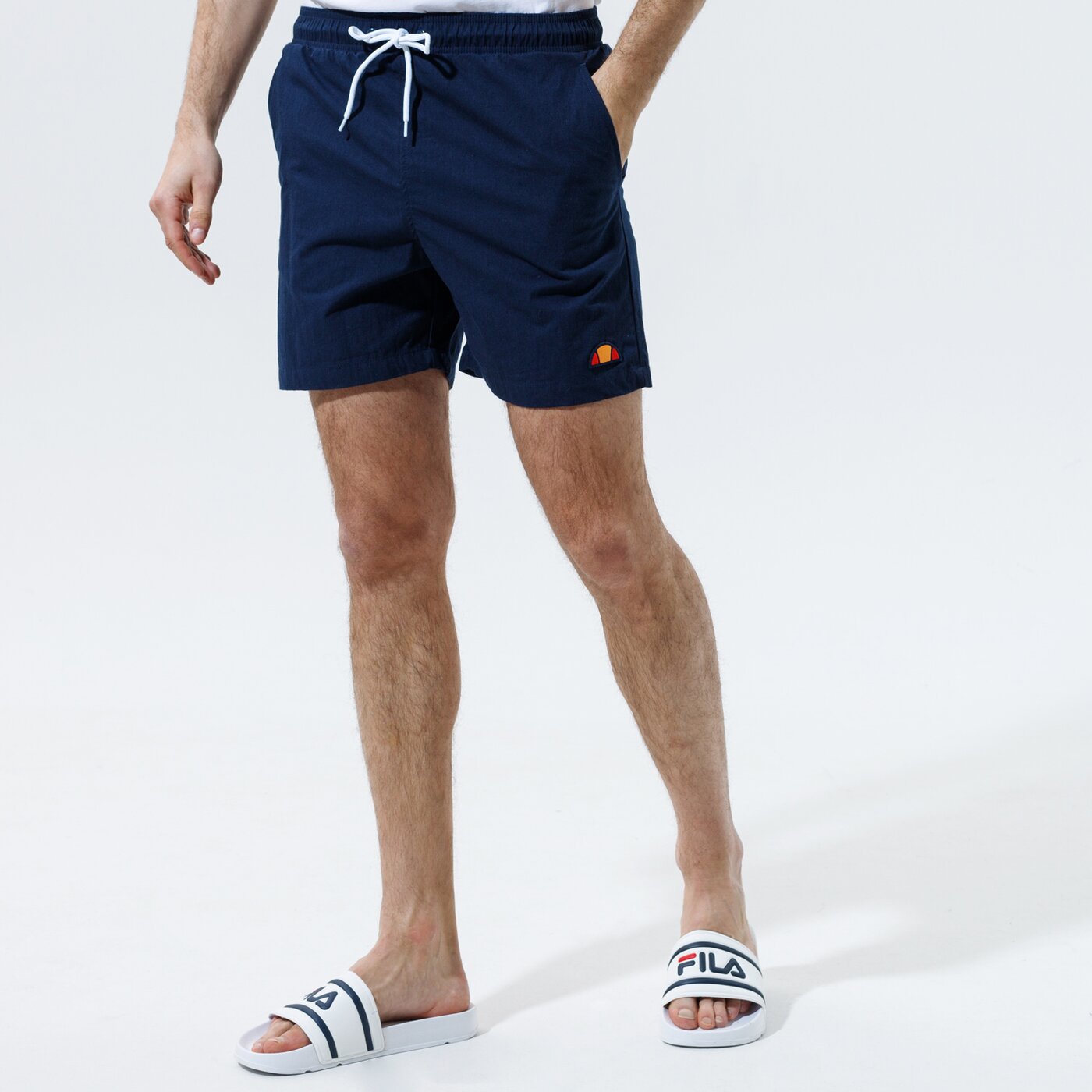 Мъжки къси панталони ELLESSE ШОРТИ HUGU NAVY she09977429 цвят тъмносин