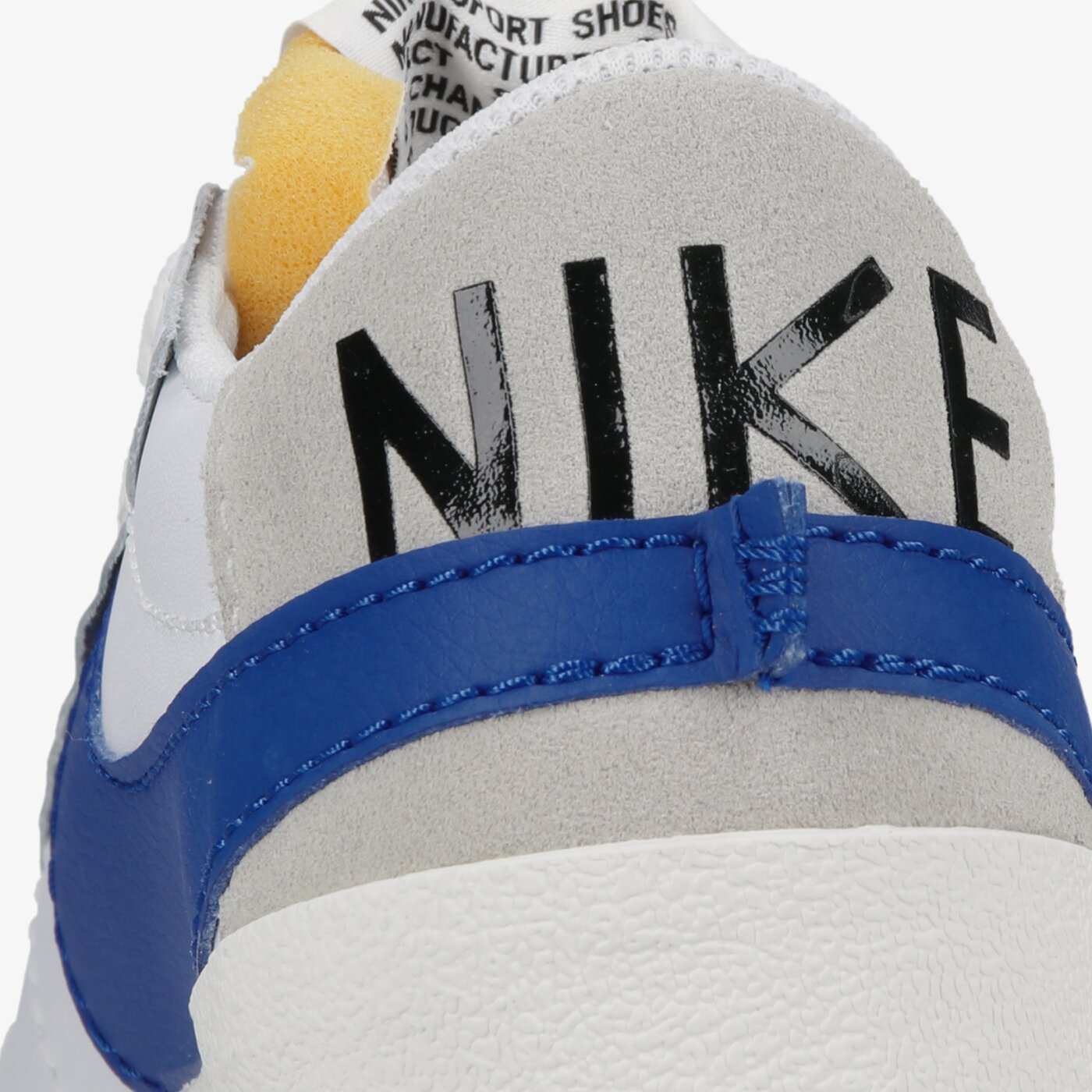 Мъжки маратонки NIKE BLAZER LOW '77 JUMBO dq8768-100 цвят бял