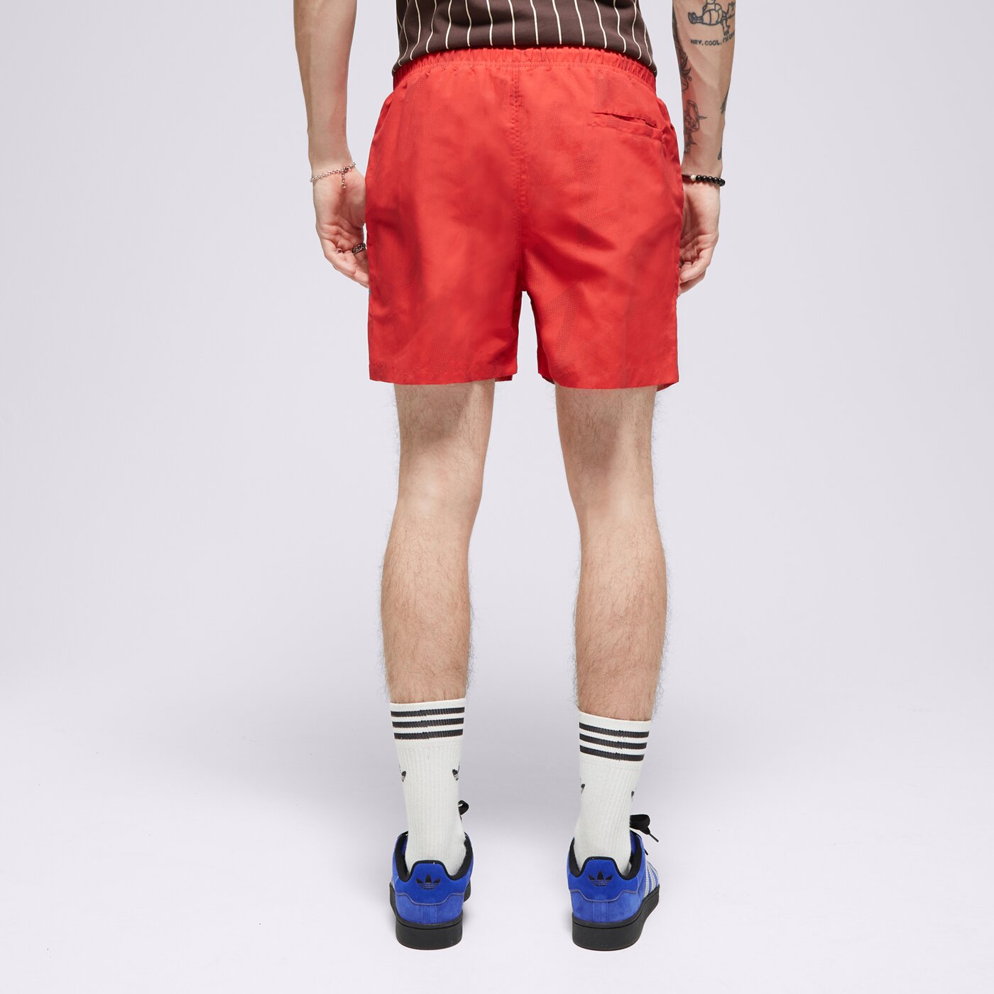 Мъжки къси панталони ELLESSE ШОРТИ KRAKEN SWIM SHORT RED sxm14348823 цвят червен