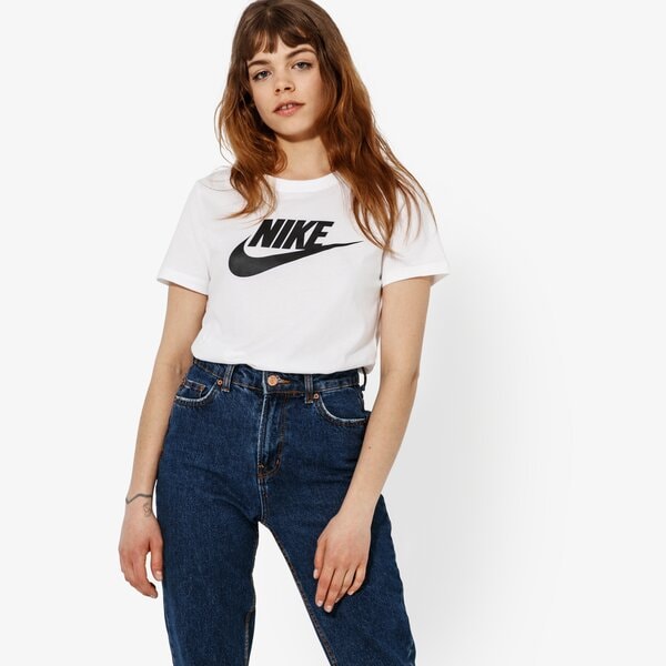 Дамска тениска NIKE ТЕНИСКА SPORTSWEAR ESSENTIAL SPORTSWEAR bv6169-100 цвят бял