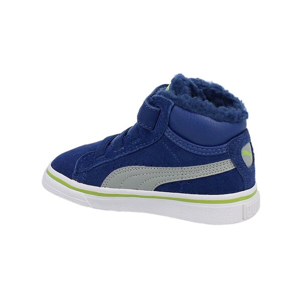Детски маратонки PUMA MID VULC FUR V KIDS 35414307 цвят син