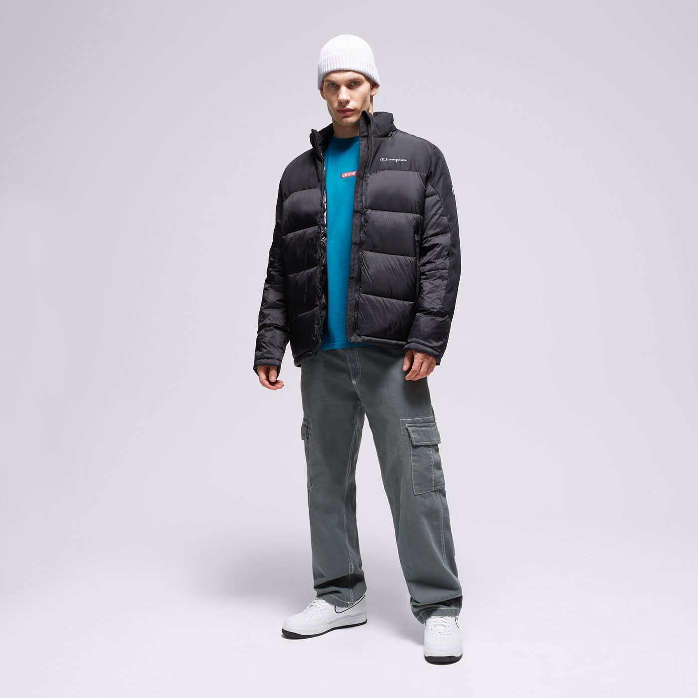 Мъжка тениска LEVI'S ТЕНИСКА SS RELAXED BABY TAB 79554-0034 цвят син