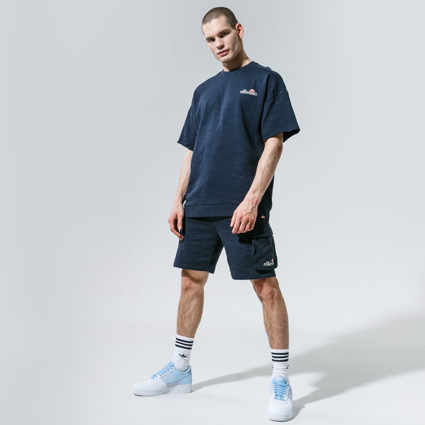 Мъжка тениска ELLESSE ТЕНИСКА NAVY shj11946429 цвят тъмносин