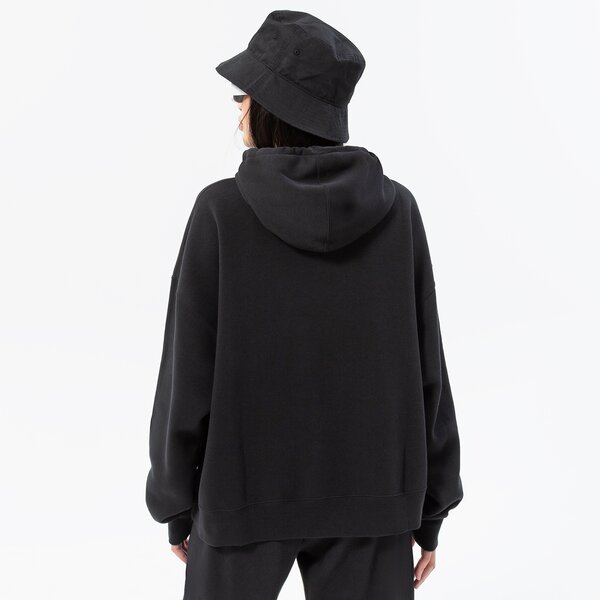 Дамски суичър JORDAN СУИТЧЪР С КАЧУЛКА ESSENTIAL OVERHEAD HOODIE dq4458-010 цвят черен