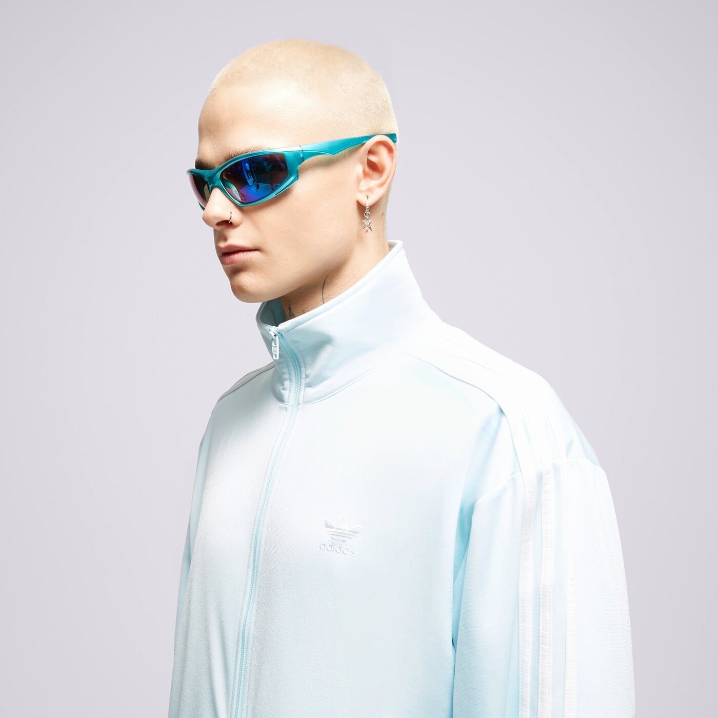 Мъжки суичър ADIDAS СУИТЧЪР СЪС ЗАКОПЧАВАНЕ FBIRD TT hl9341 цвят син