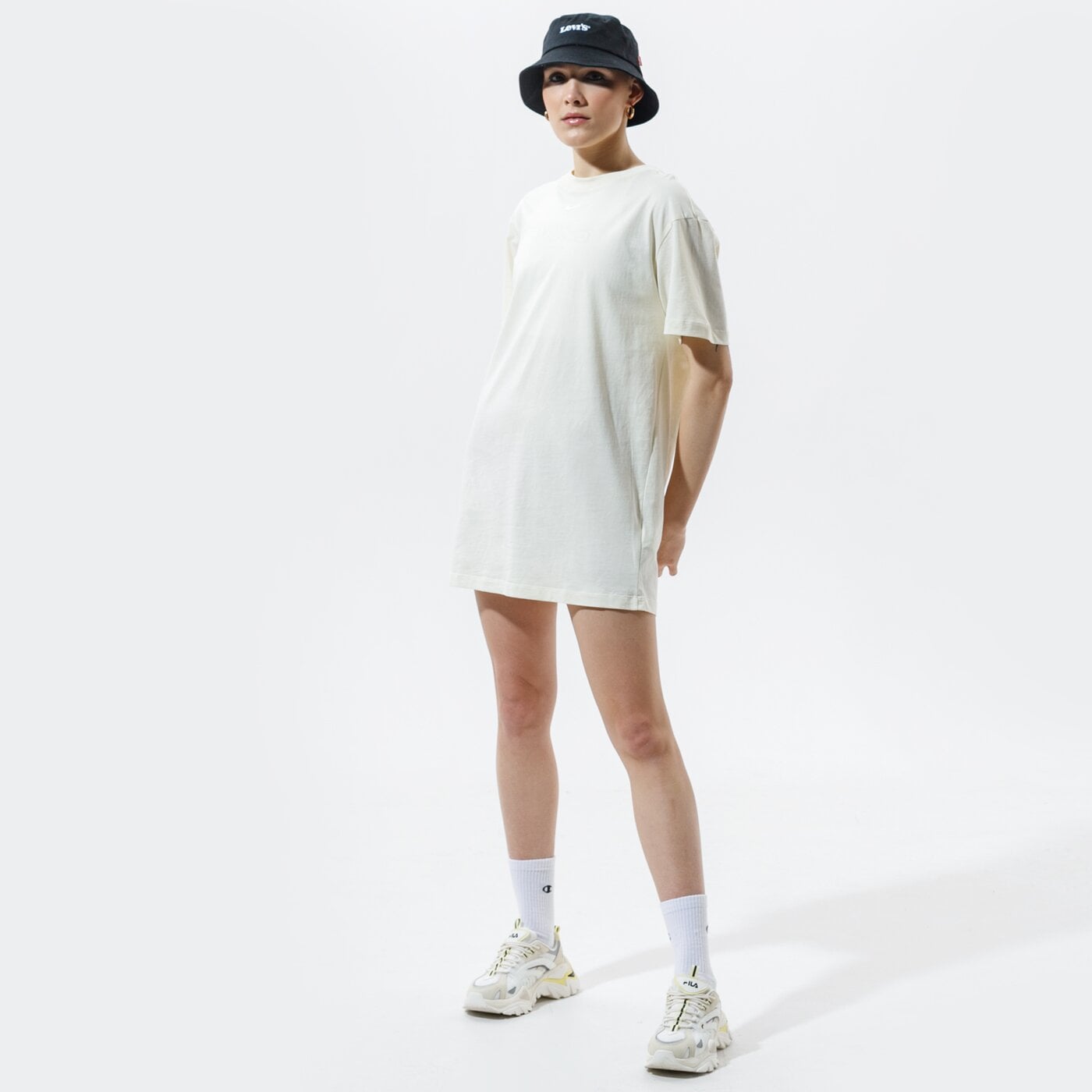 Дамски NIKE РОКЛЯ SPORTSWEAR ESSENTIAL cj2242-113 цвят бежов