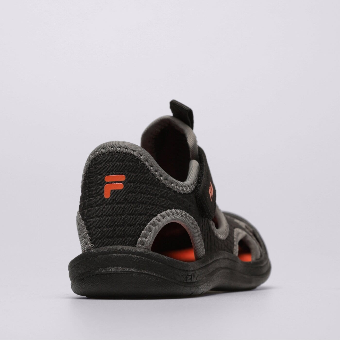 Детски чехли и сандали FILA AQUA KD 3sm01943-006 цвят черен