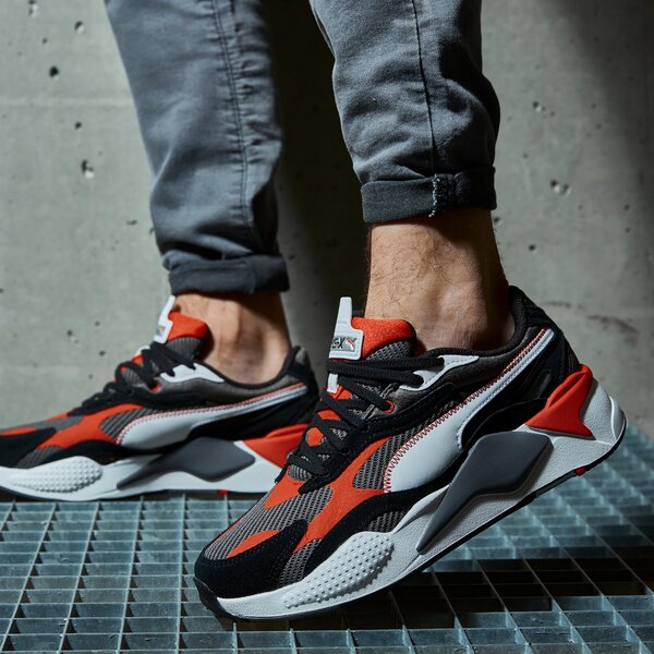 Мъжки маратонки PUMA RS-X³ TWILL AIRMESH 36884502 цвят черен