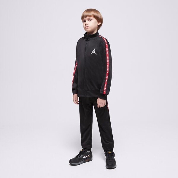 Детска тениска JORDAN АНЦУГ JDN AIR JORDAN TRICOT SET BOY 95a449-023 цвят черен