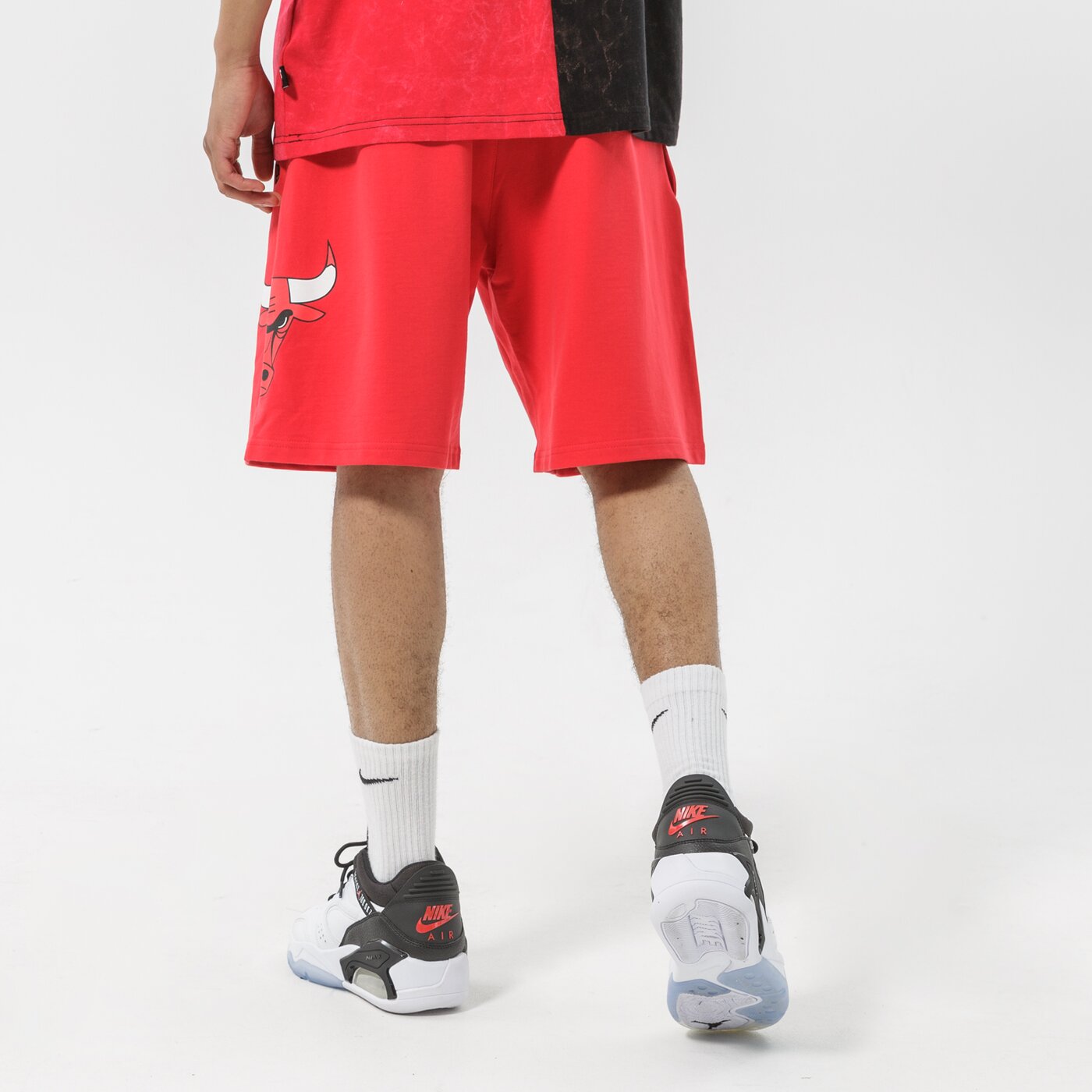 Мъжки къси панталони NEW ERA ШОРТИ WASHED LOGO BULLS CHICAGO BULLS FDR 13083852 цвят червен