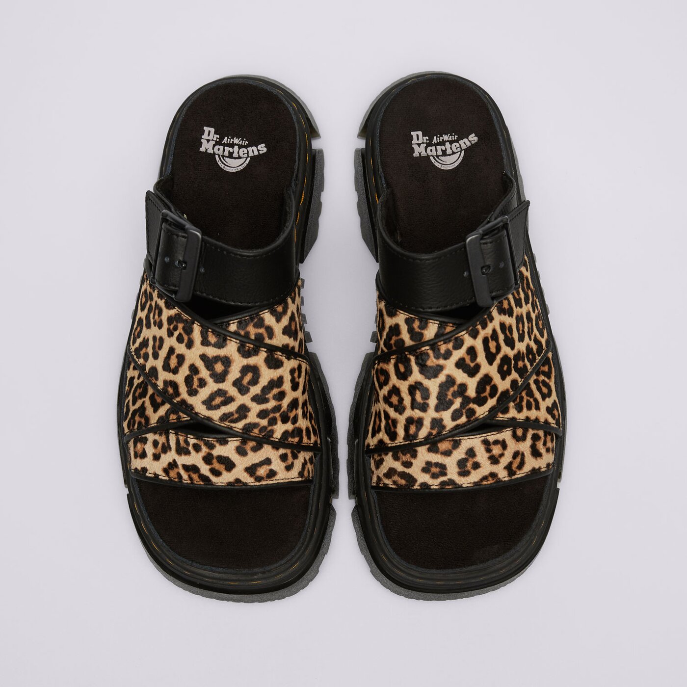 Дамски чехли и сандали DR.MARTENS MATTISON SLIDE SANDAL 41110200 цвят кафяв