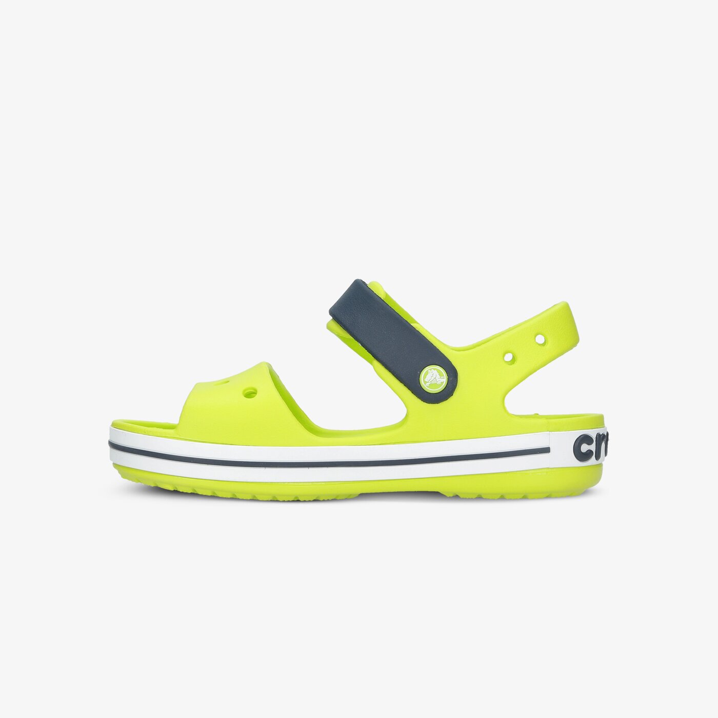 Детски чехли и сандали CROCS CROCBAND SANDAL KIDS 128563txk цвят зелен