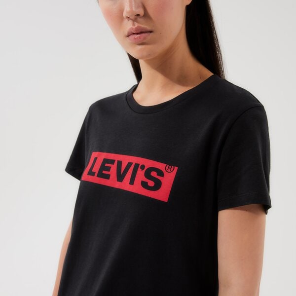 Дамска тениска LEVI'S ТЕНИСКА THE PERFECT TEE 17369-1506 цвят черен