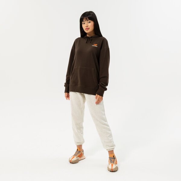 Мъжки суичър NEW BALANCE СУИТЧЪР С КАЧУЛКА NB ESSENTIALS UNI-SSENTIALS PO ut21500rhe цвят кафяв