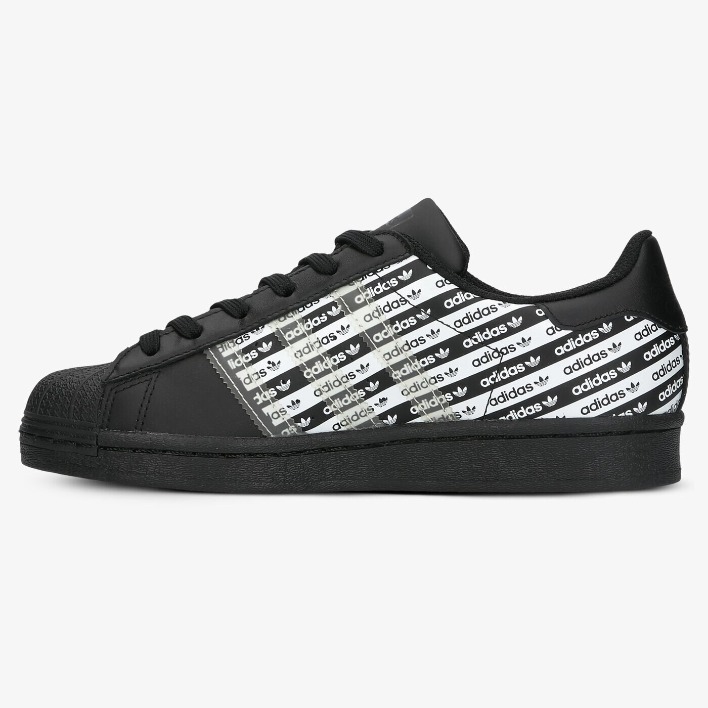 Детски маратонки ADIDAS SUPERSTAR J  fv3762 цвят черен