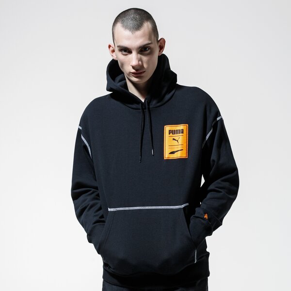 Мъжки суичър PUMA СУИТЧЪР С КАЧУЛКА RECHECK PACK GRAPHIC HOODIE 59788601 цвят черен