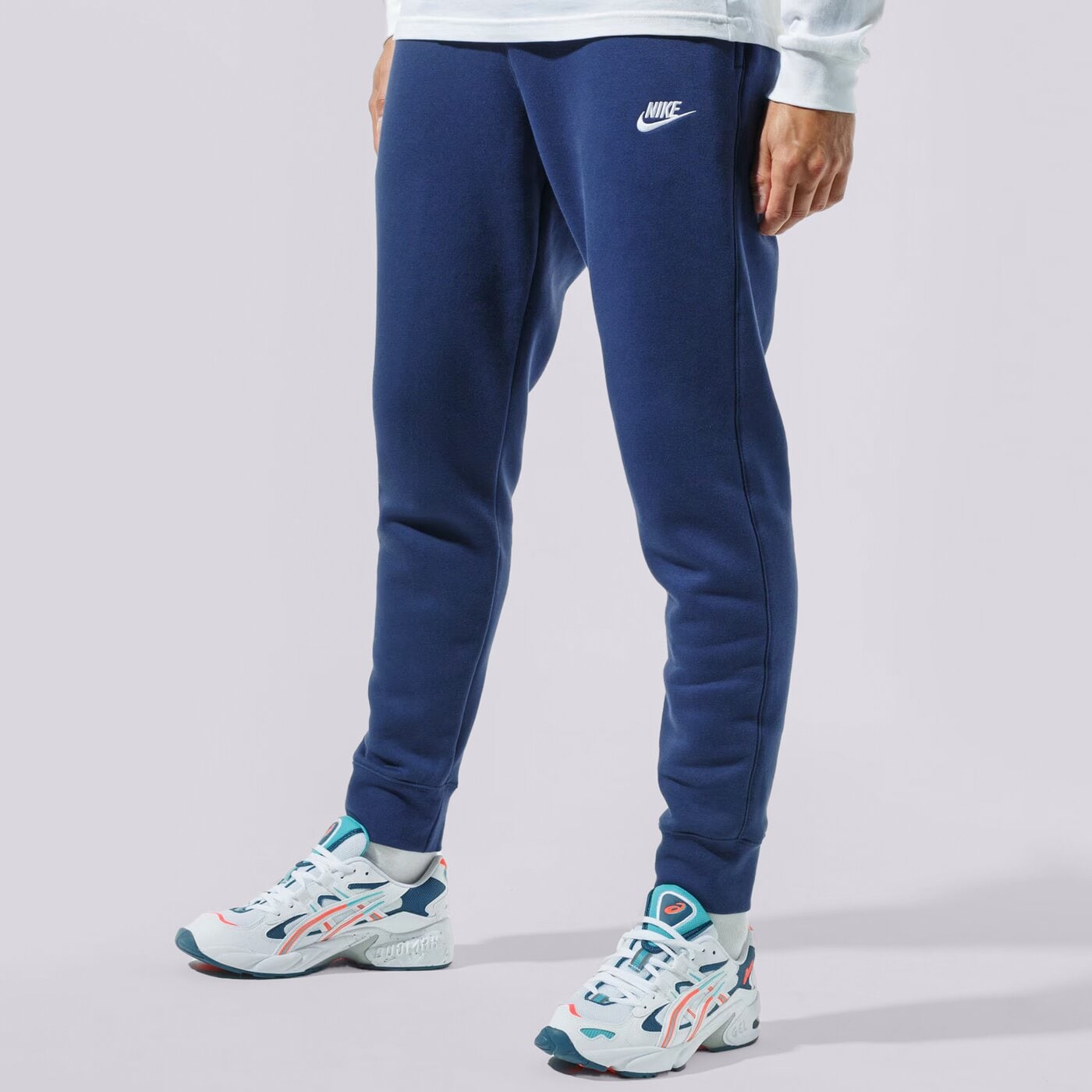 Мъжки панталони NIKE ПАНТАЛОНИ SPORTSWEAR CLUB FLEECE bv2671-410 цвят тъмносин