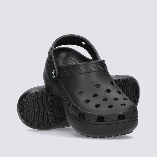 Дамски чехли и сандали CROCS CLASSIC PLATFORM CLOG W 206750001 цвят черен