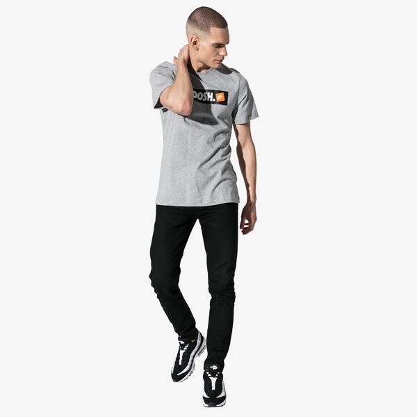 Мъжка тениска NIKE ТЕНИСКА SS M NSW TEE SWOOSH BMPR STKR ATHLETIC DEPARTME ar5027-063 цвят сив