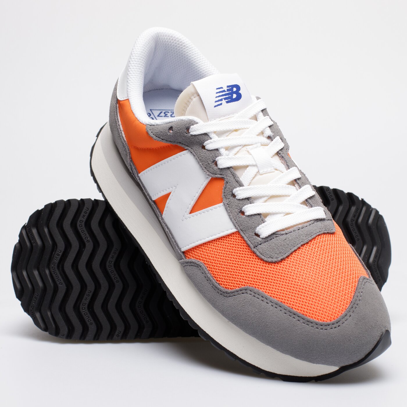 Мъжки маратонки NEW BALANCE 237  ms237vd цвят сив
