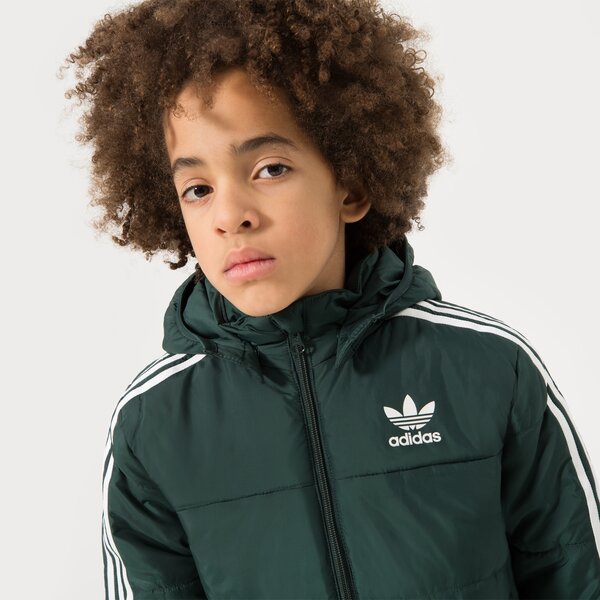 Детска преходно яке JORDAN ЯКЕ ЗИМНО DETACH HOOD PUFFER JACKET BOY 95b649-t17 цвят зелен