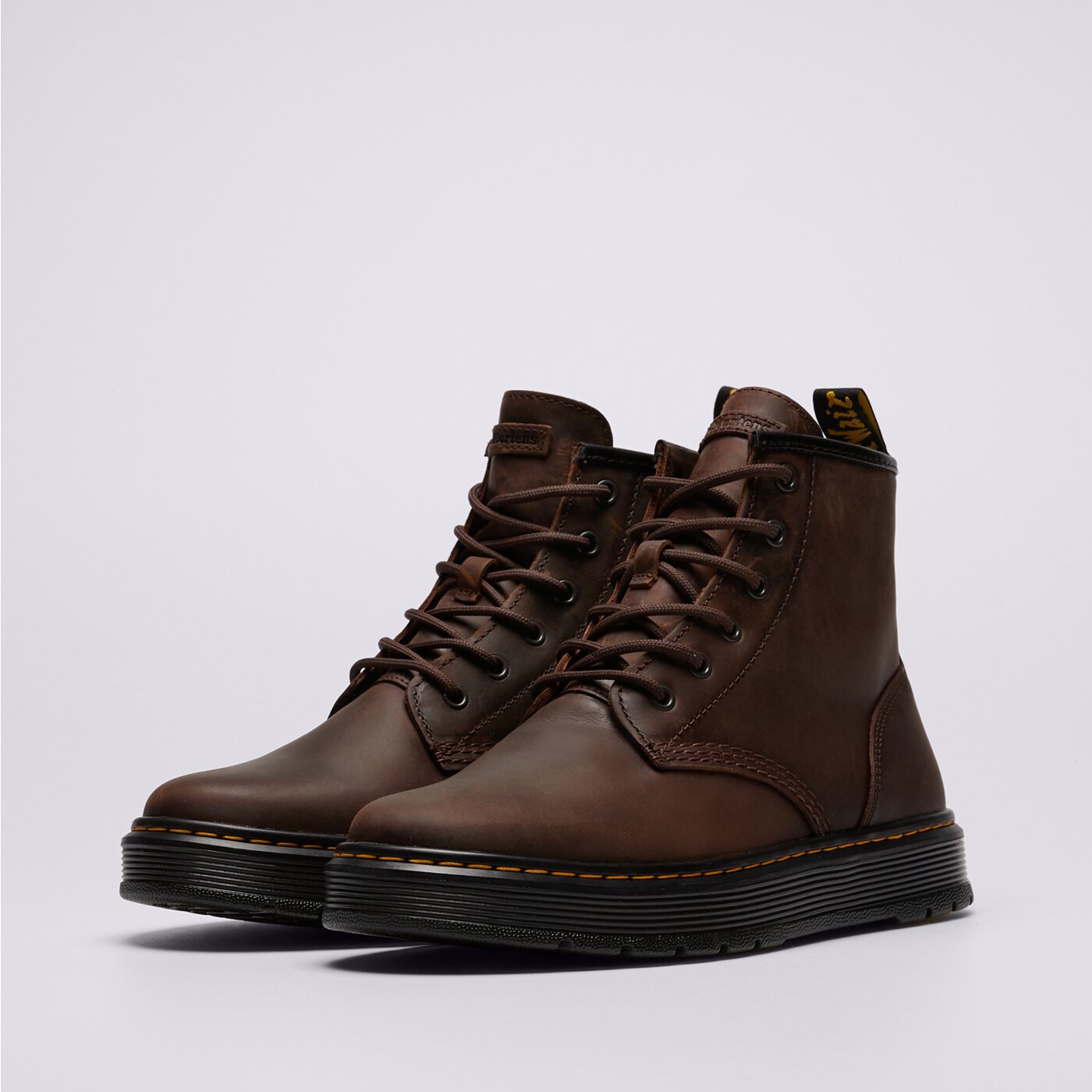 Мъжки боти DR.MARTENS BROOKLINE CHUKKA 6 EYE BOOT 41681200 цвят кафяв