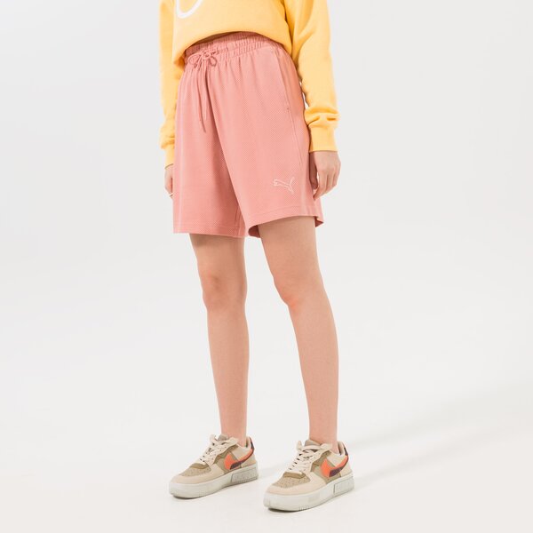 Дамски къси панталони PUMA ШОРТИ HER 7" HIGH-WAIST 847099 24 цвят розов