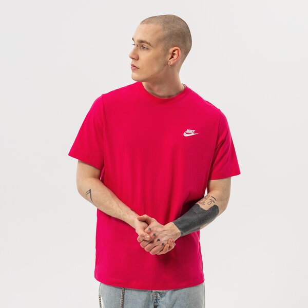 Мъжка тениска NIKE ТЕНИСКА NIKE SPORTSWEAR CLUB ar4997-666 цвят розов