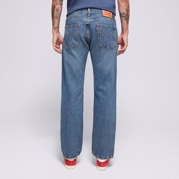 Мъжки панталони LEVI'S ПАНТАЛОНИ 555 96 RELAXED STRAIGHT MED INDIGO-WORN IN a7223-0002 цвят син