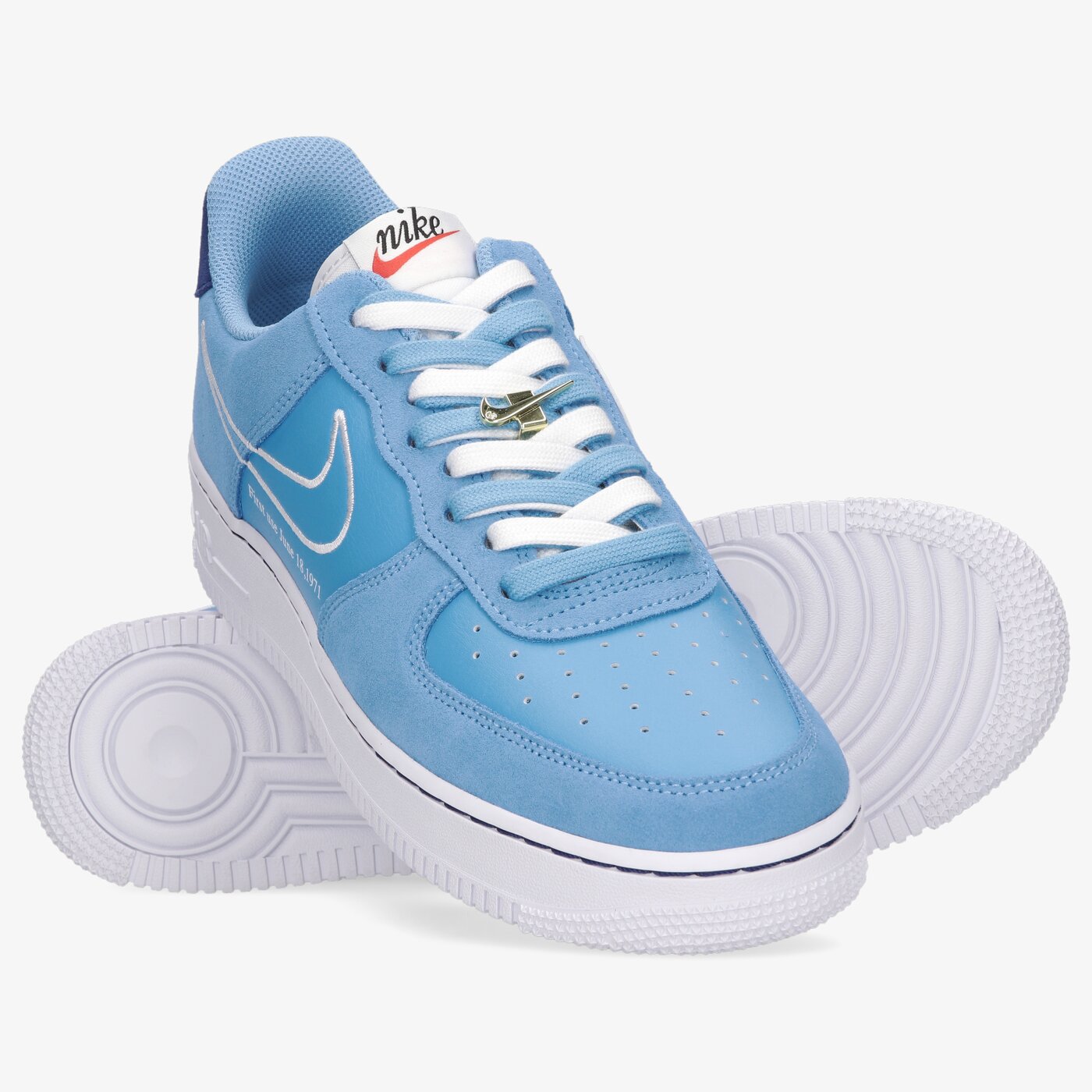 Мъжки маратонки NIKE AIR FORCE 1 '07 LV8 db3597-400 цвят син