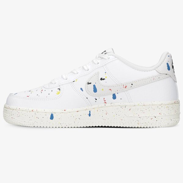 Детски маратонки NIKE AIR FORCE 1 LV8 3 dj2598-100 цвят бял