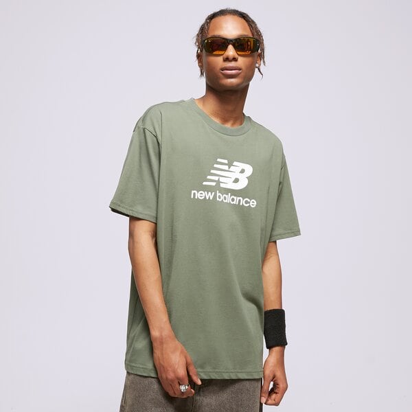 Мъжка тениска NEW BALANCE ТЕНИСКА NB ESSENTIALS LOGO TEE mt31541don цвят каки