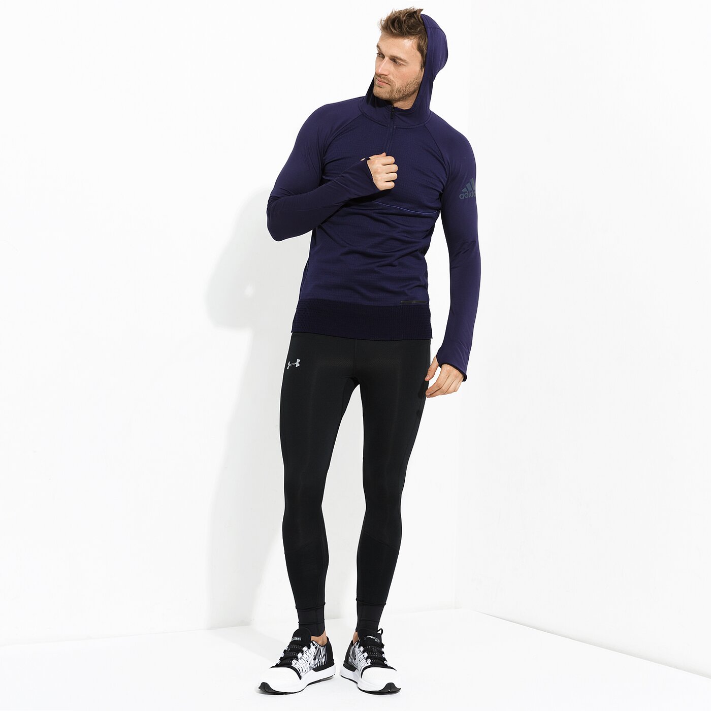 Мъжки суичър ADIDAS СУИТЧЪР CLMHT SN EXP M. bq7201 цвят тъмносин