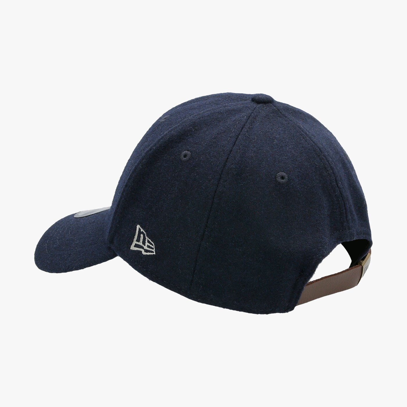 Дамска шапка с козирка NEW ERA ШАПКА WOOL FELT LOGO NY YANKEES NAV 80371400 цвят тъмносин