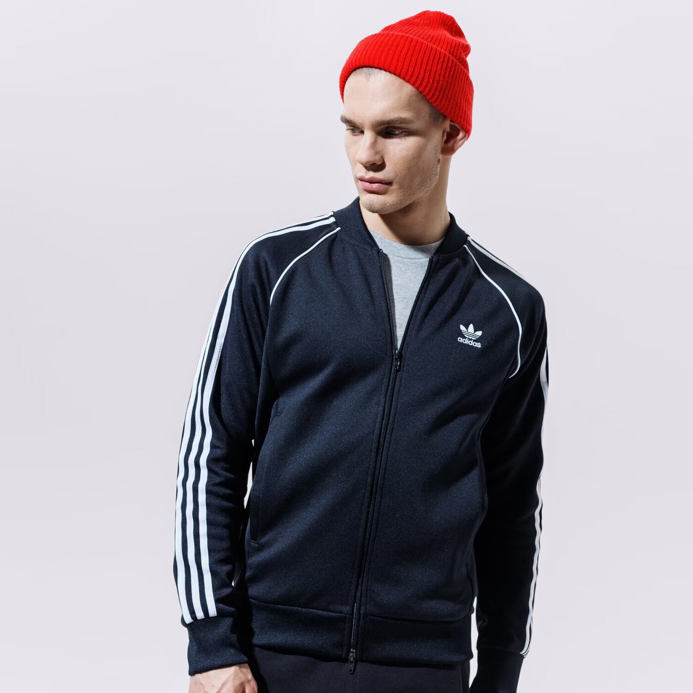 Мъжки суичър ADIDAS SS TRACK ТОП gf0198 цвят черен