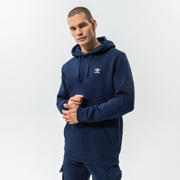 Мъжки суичър ADIDAS СУИТЧЪР С КАЧУЛКА ESSENTIAL HOODY hk0094 цвят тъмносин