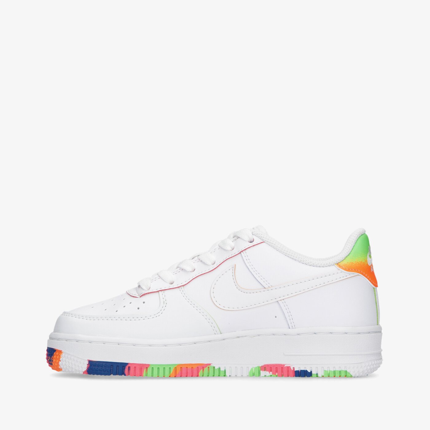 Детски маратонки NIKE AIR FORCE 1 LV8 (GS) dv1366-111 цвят бял