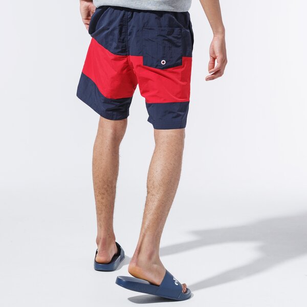 Мъжки къси панталони CHAMPION ШОРТИ LOGO SWIM SHORTS 215499bs501 цвят тъмносин