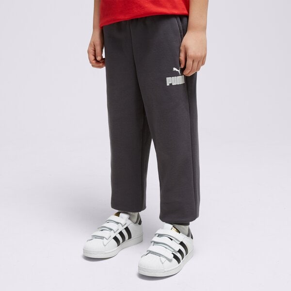 Детски панталони PUMA ПАНТАЛОНИ CORE PANT 67275617 цвят сив