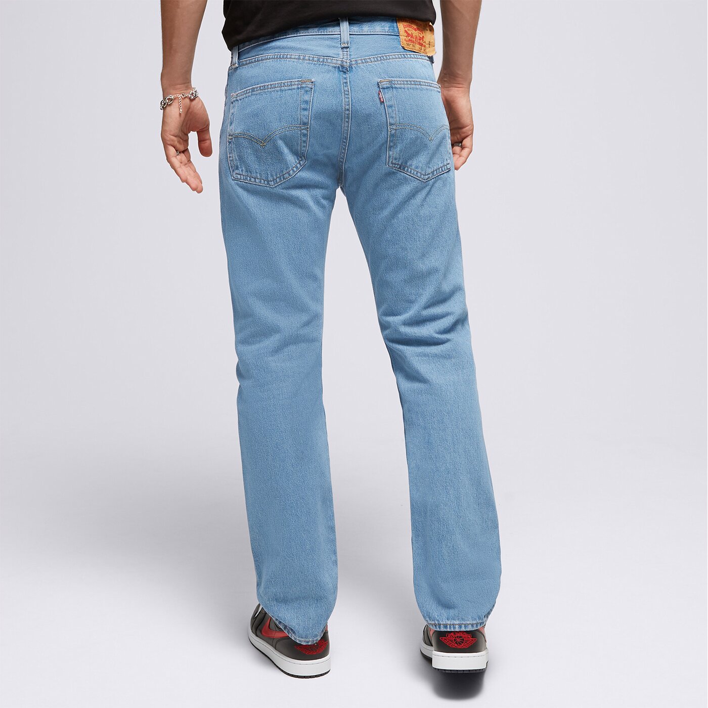 Мъжки панталони LEVI'S ПАНТАЛОНИ 501® 93 STRAIGHT LIGHT INDIGO 79830-0274 цвят син