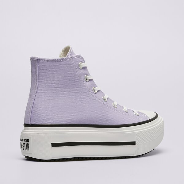 Дамски маратонки CONVERSE CHUCK TAYLOR ALL STAR LIFT DOUBLE STACK a15206c цвят виолетов