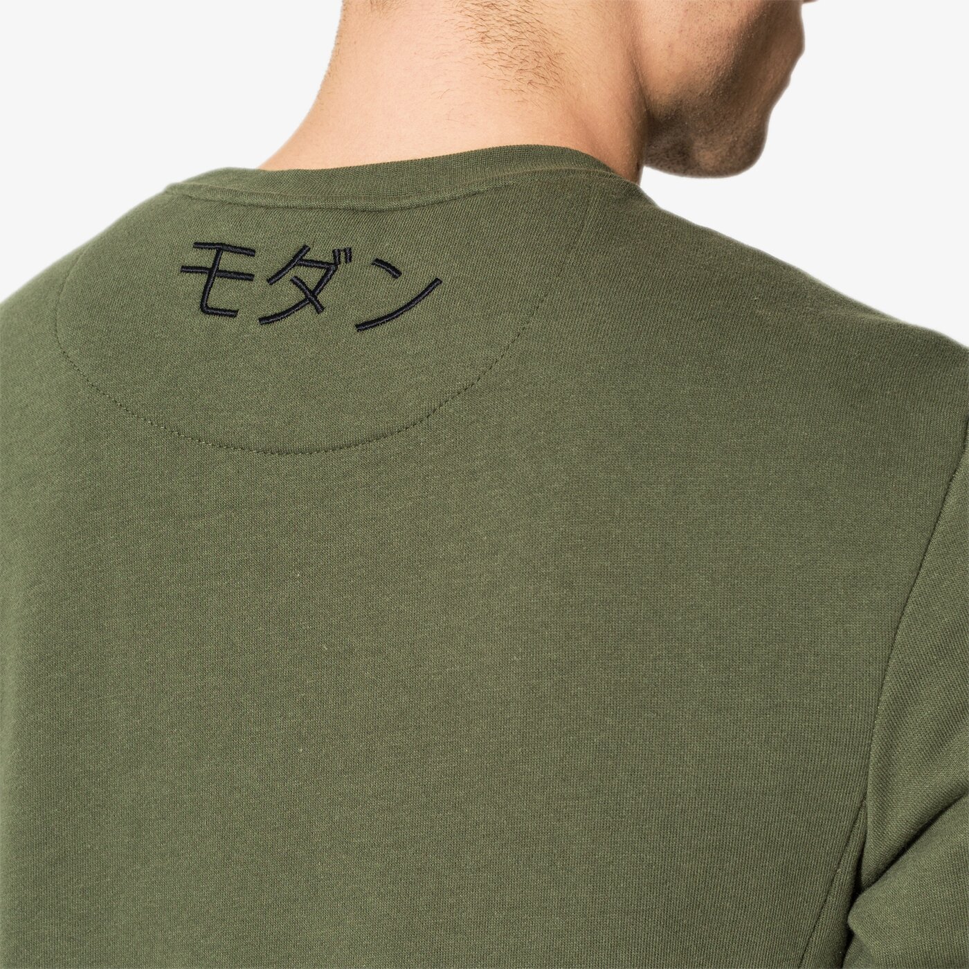 Мъжки суичър CONFRONT СУИТЧЪР ASH cf18blm12001 цвят зелен