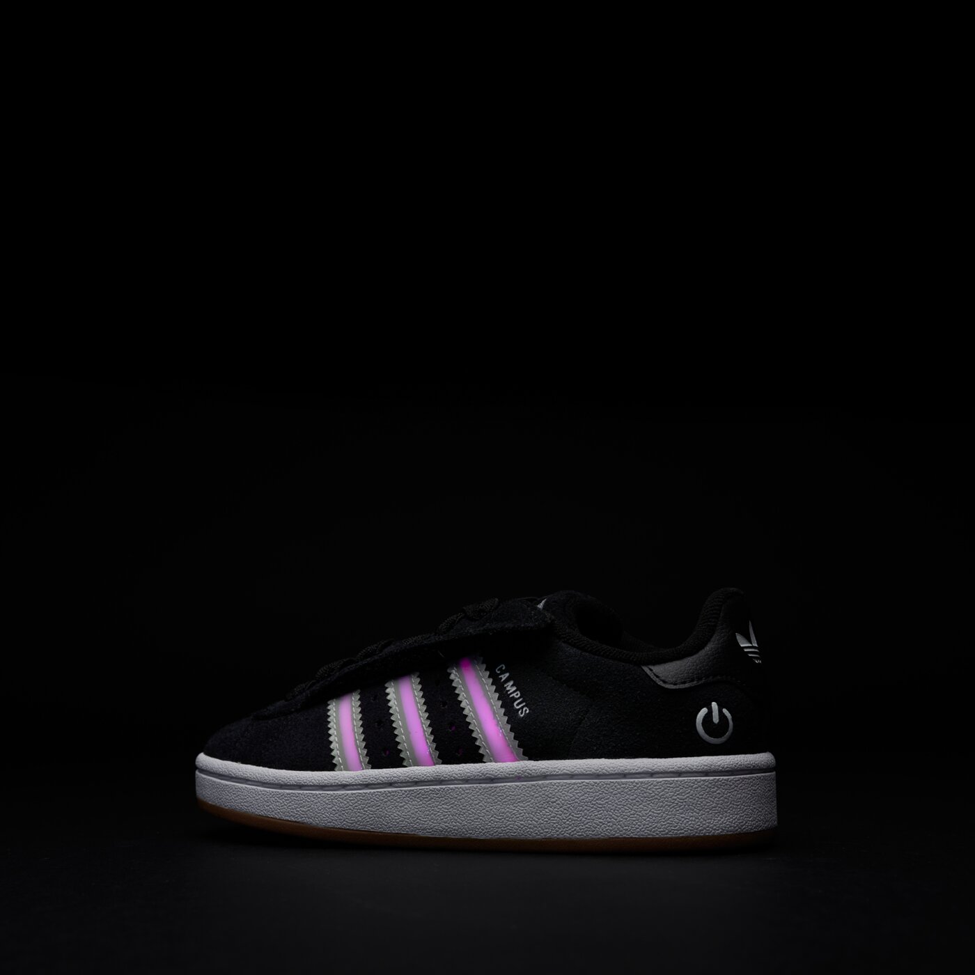 Детски маратонки ADIDAS CAMPUS 00S LED LIGHTS CF EL C js1277 цвят черен