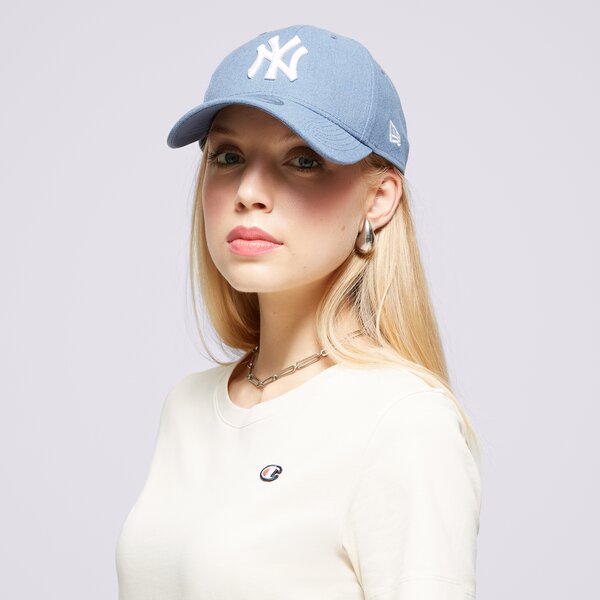 Мъжка шапка с козирка NEW ERA ШАПКА LINEN 940 NYY NEW YORK YANKEES 60546592 цвят тъмносин