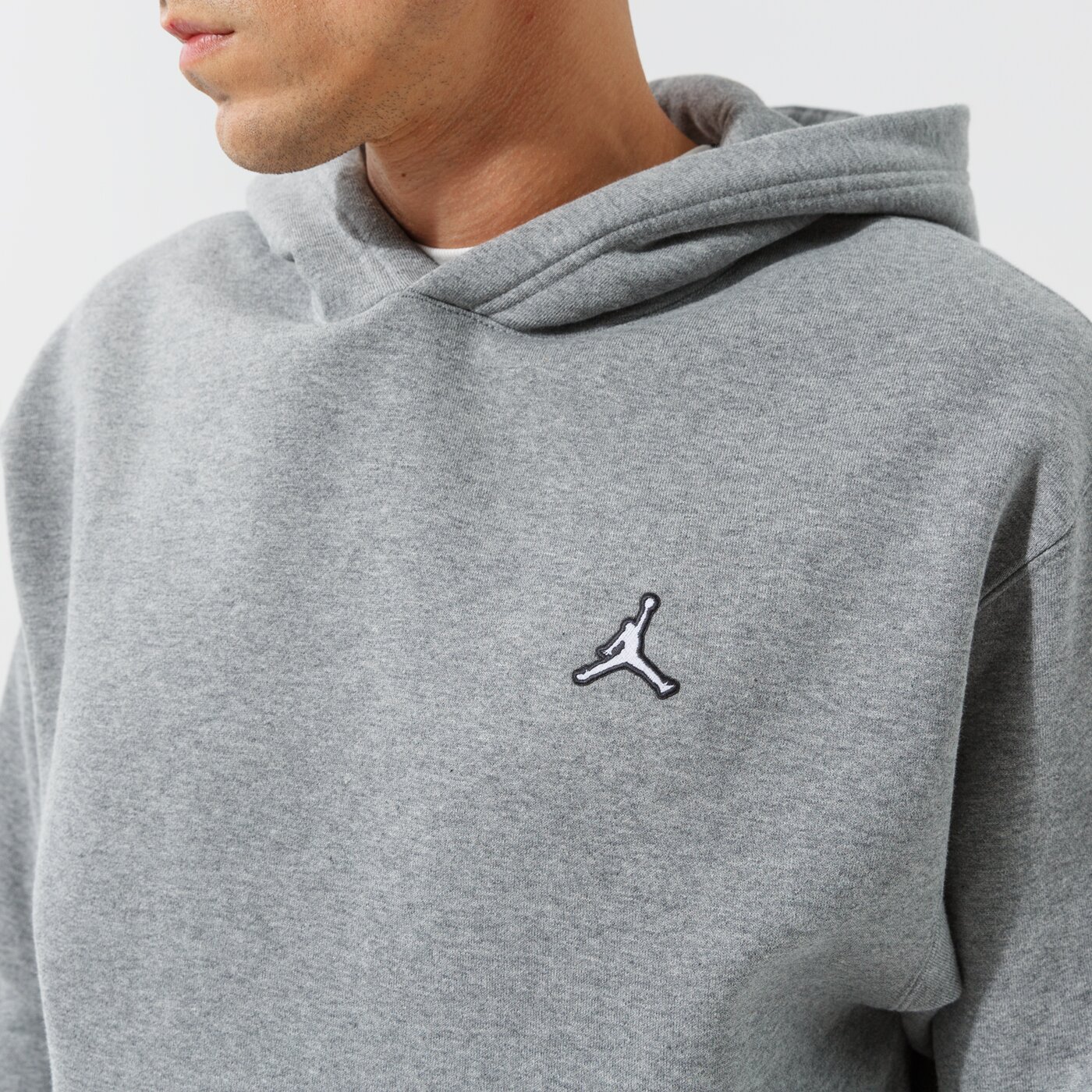 Мъжки суичър JORDAN ESSENTIAL OVERHEAD HOODIE  da9818-091 цвят сив
