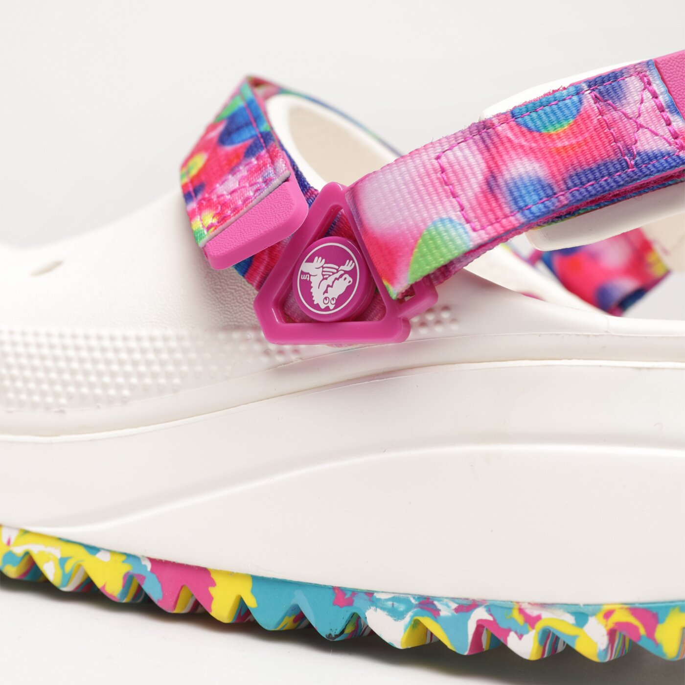 Дамски чехли и сандали CROCS HIKER SOLARIZED 207990-94s цвят бял