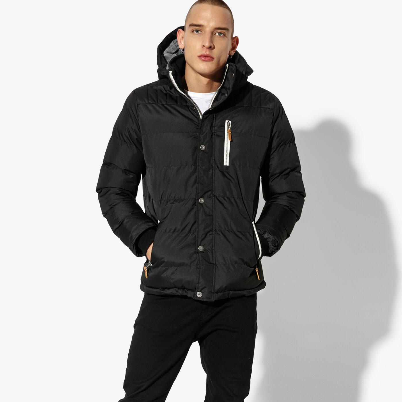 Мъжко зимно яке CONFRONT ЯКЕ KOS cfv38kum01002 цвят черен