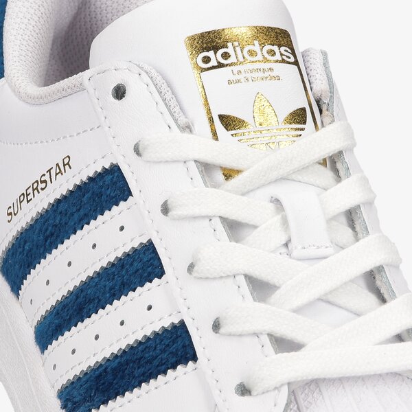 Детски маратонки ADIDAS SUPERSTARJ h03975 цвят бял